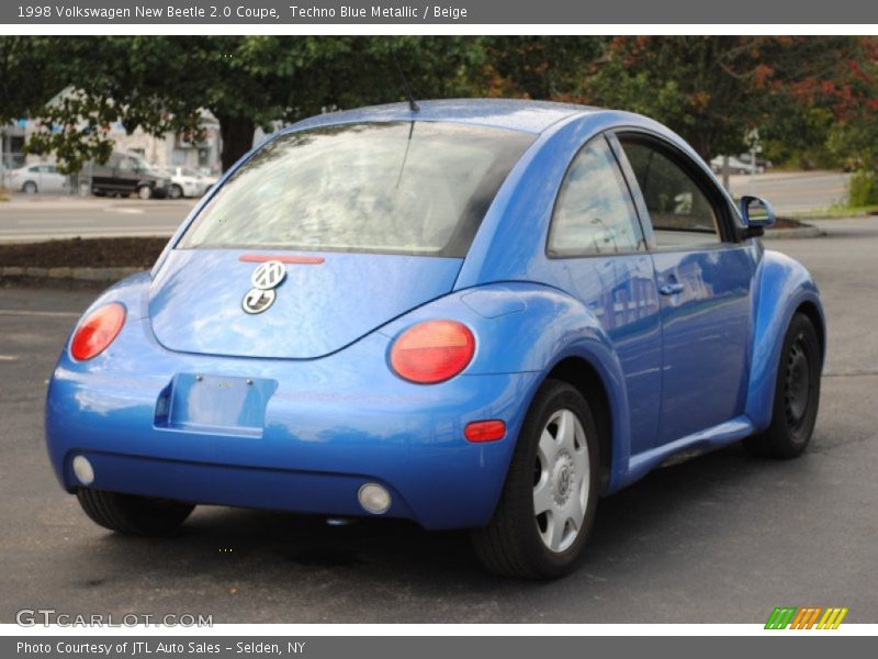 Techno Blue Metallic / Beige 1998 Volkswagen New Beetle 2.0 Coupe