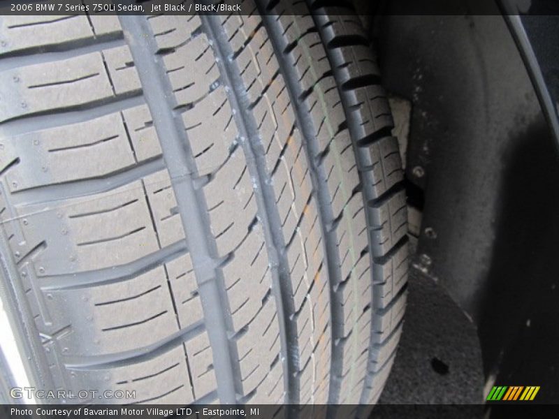Jet Black / Black/Black 2006 BMW 7 Series 750Li Sedan
