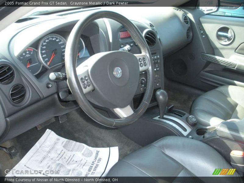 Graystone Metallic / Dark Pewter 2005 Pontiac Grand Prix GT Sedan
