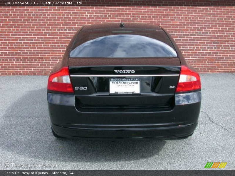 Black / Anthracite Black 2008 Volvo S80 3.2