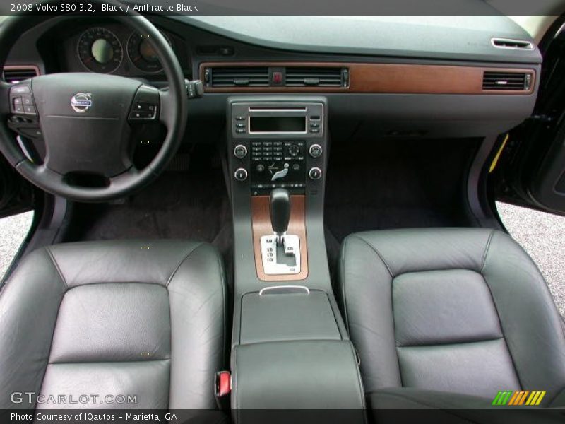 Black / Anthracite Black 2008 Volvo S80 3.2