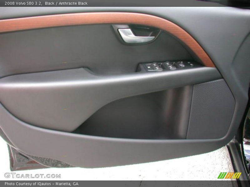 Black / Anthracite Black 2008 Volvo S80 3.2