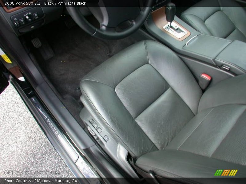 Black / Anthracite Black 2008 Volvo S80 3.2