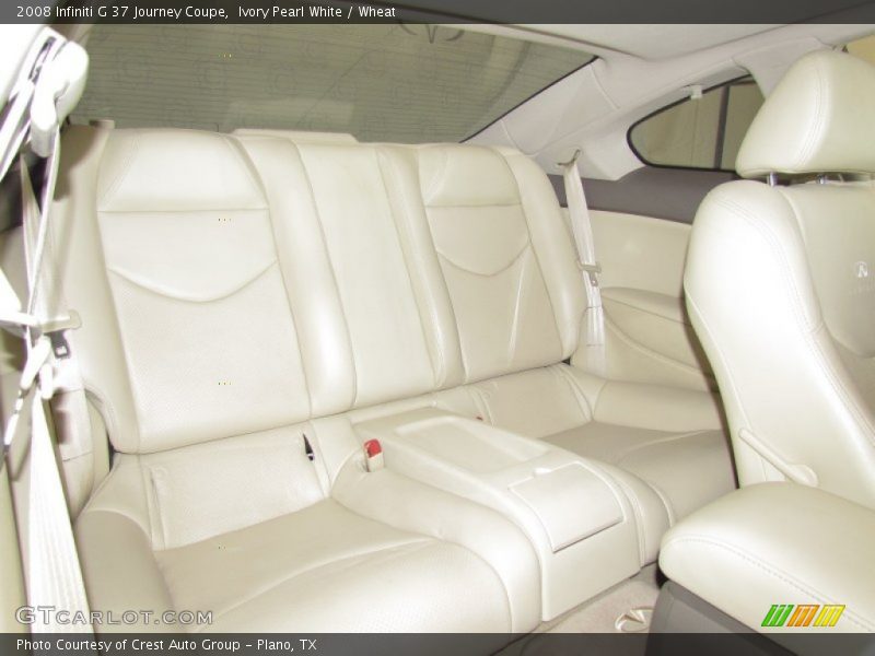 Ivory Pearl White / Wheat 2008 Infiniti G 37 Journey Coupe