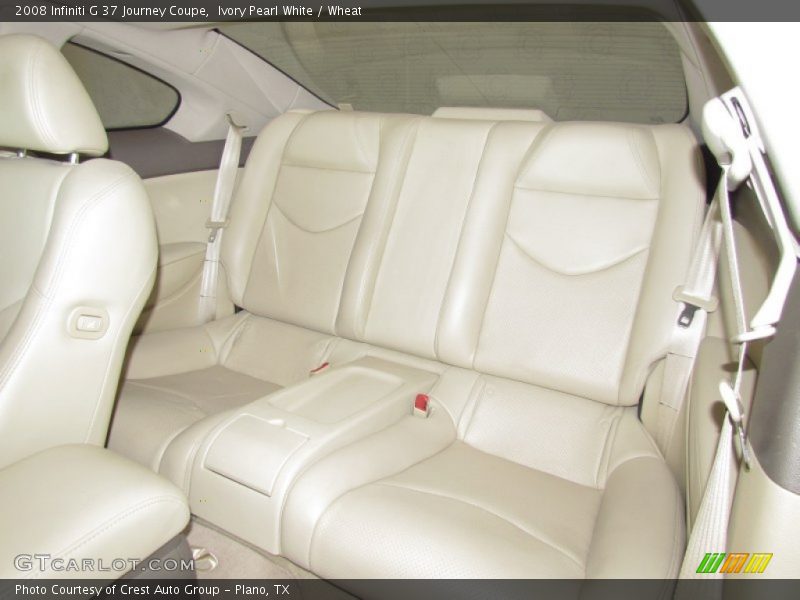 Ivory Pearl White / Wheat 2008 Infiniti G 37 Journey Coupe