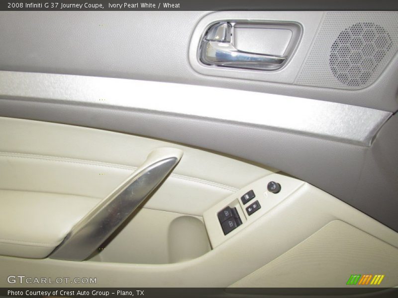 Ivory Pearl White / Wheat 2008 Infiniti G 37 Journey Coupe