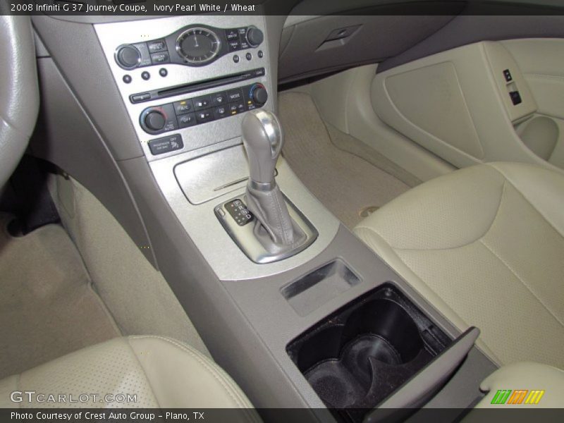Ivory Pearl White / Wheat 2008 Infiniti G 37 Journey Coupe