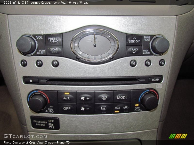 Ivory Pearl White / Wheat 2008 Infiniti G 37 Journey Coupe