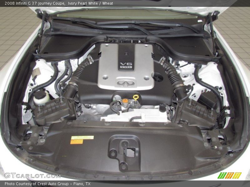 Ivory Pearl White / Wheat 2008 Infiniti G 37 Journey Coupe