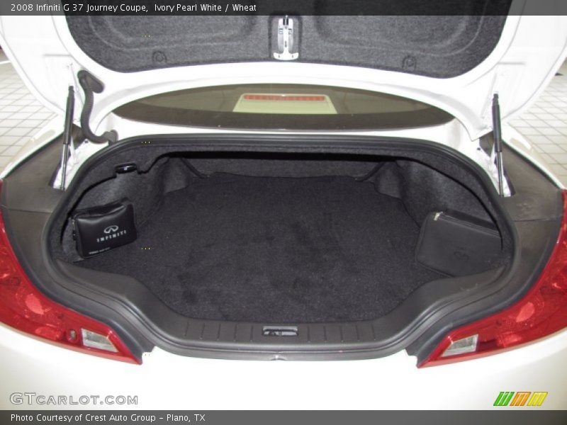Ivory Pearl White / Wheat 2008 Infiniti G 37 Journey Coupe