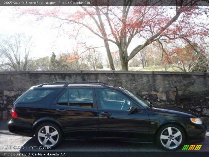 Black / Obsidian Black 2005 Saab 9-5 Aero Sport Wagon