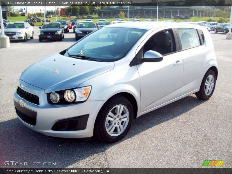 Front 3/4 View of 2012 Sonic LS Hatch