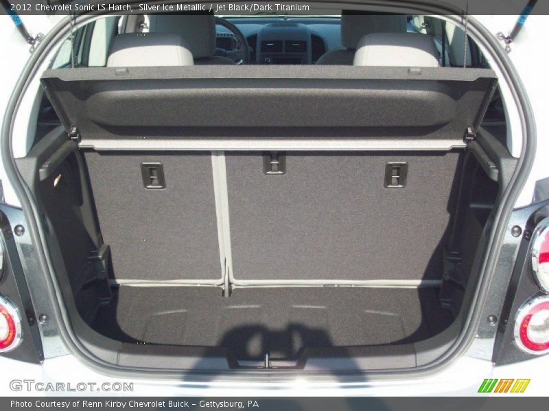 Silver Ice Metallic / Jet Black/Dark Titanium 2012 Chevrolet Sonic LS Hatch