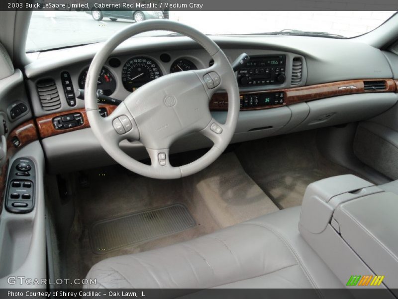 Cabernet Red Metallic / Medium Gray 2003 Buick LeSabre Limited