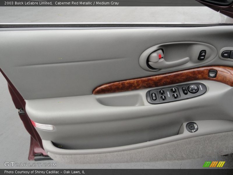 Cabernet Red Metallic / Medium Gray 2003 Buick LeSabre Limited