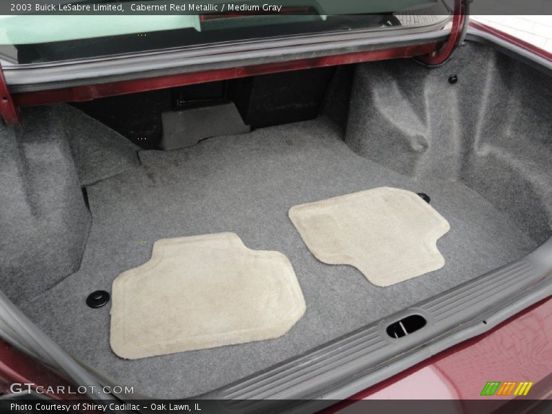 Cabernet Red Metallic / Medium Gray 2003 Buick LeSabre Limited