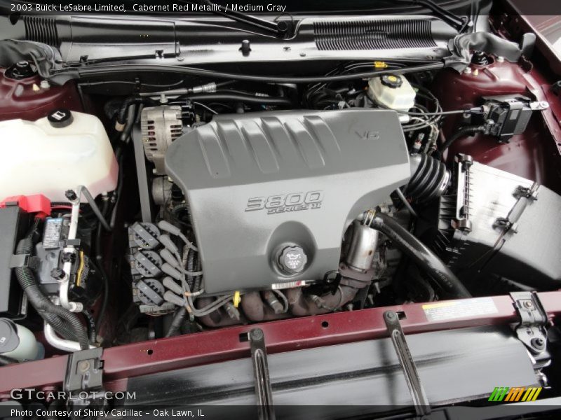 Cabernet Red Metallic / Medium Gray 2003 Buick LeSabre Limited