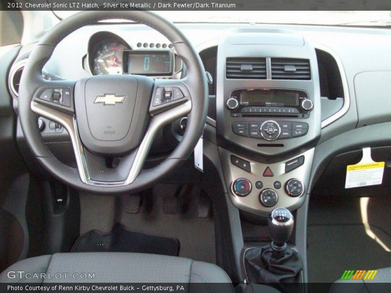 Dashboard of 2012 Sonic LTZ Hatch