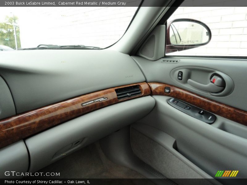 Cabernet Red Metallic / Medium Gray 2003 Buick LeSabre Limited