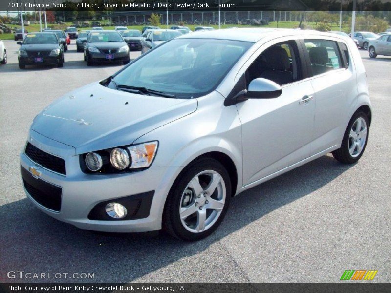 Front 3/4 View of 2012 Sonic LTZ Hatch