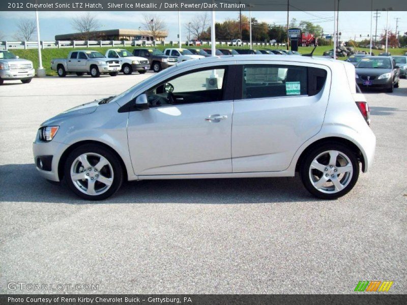  2012 Sonic LTZ Hatch Silver Ice Metallic