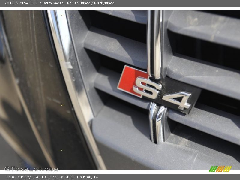 Brilliant Black / Black/Black 2012 Audi S4 3.0T quattro Sedan