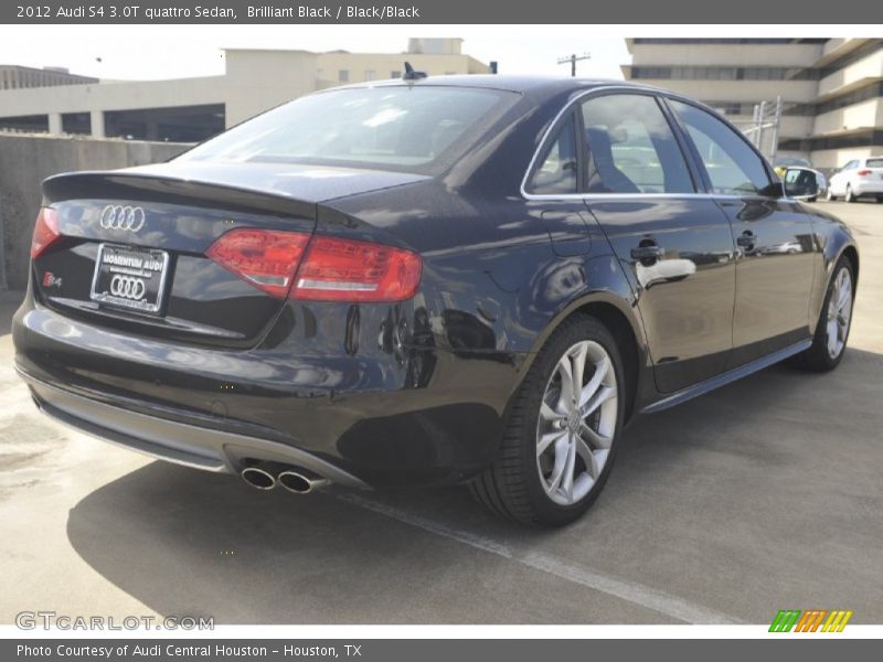 Brilliant Black / Black/Black 2012 Audi S4 3.0T quattro Sedan
