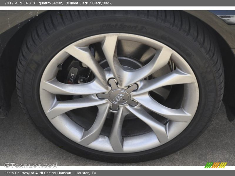 Brilliant Black / Black/Black 2012 Audi S4 3.0T quattro Sedan