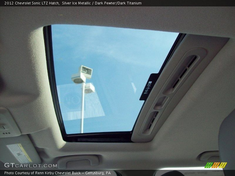 Sunroof of 2012 Sonic LTZ Hatch