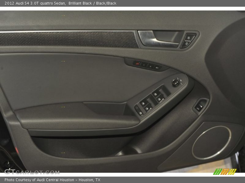 Brilliant Black / Black/Black 2012 Audi S4 3.0T quattro Sedan