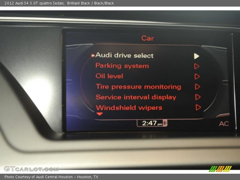 Brilliant Black / Black/Black 2012 Audi S4 3.0T quattro Sedan