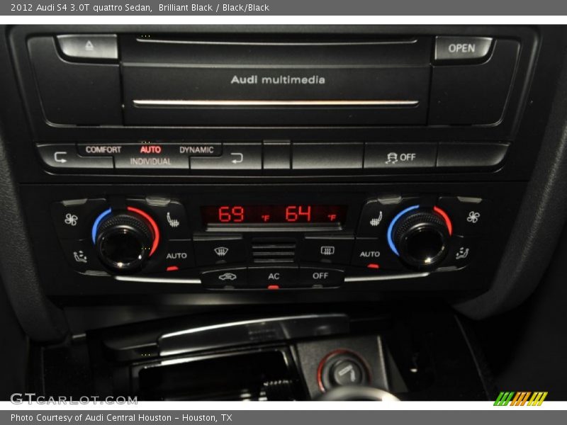 Brilliant Black / Black/Black 2012 Audi S4 3.0T quattro Sedan