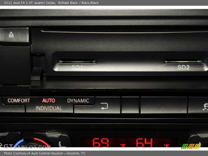 Brilliant Black / Black/Black 2012 Audi S4 3.0T quattro Sedan
