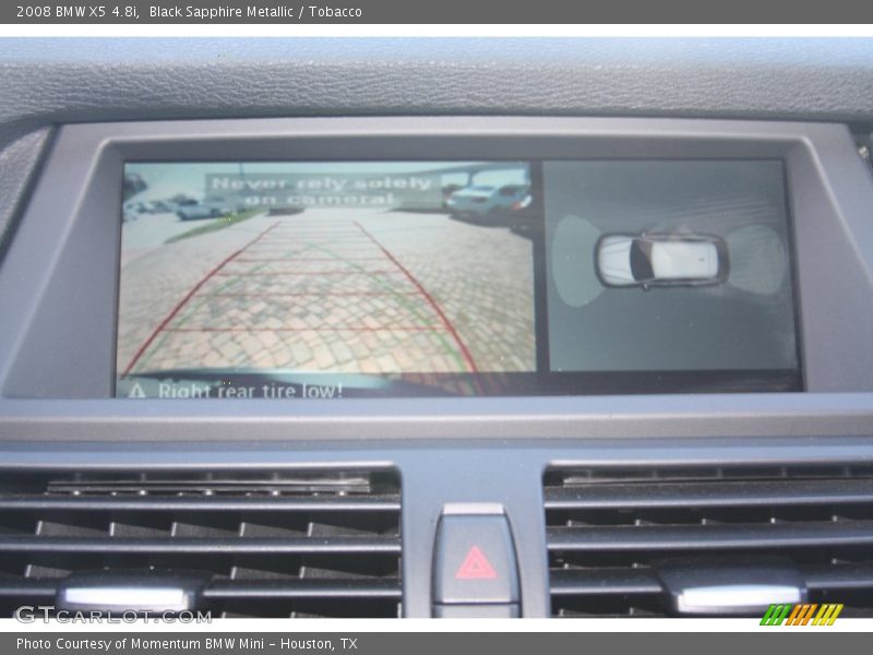 Black Sapphire Metallic / Tobacco 2008 BMW X5 4.8i