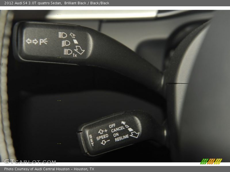 Brilliant Black / Black/Black 2012 Audi S4 3.0T quattro Sedan