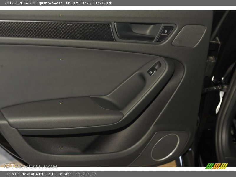 Brilliant Black / Black/Black 2012 Audi S4 3.0T quattro Sedan