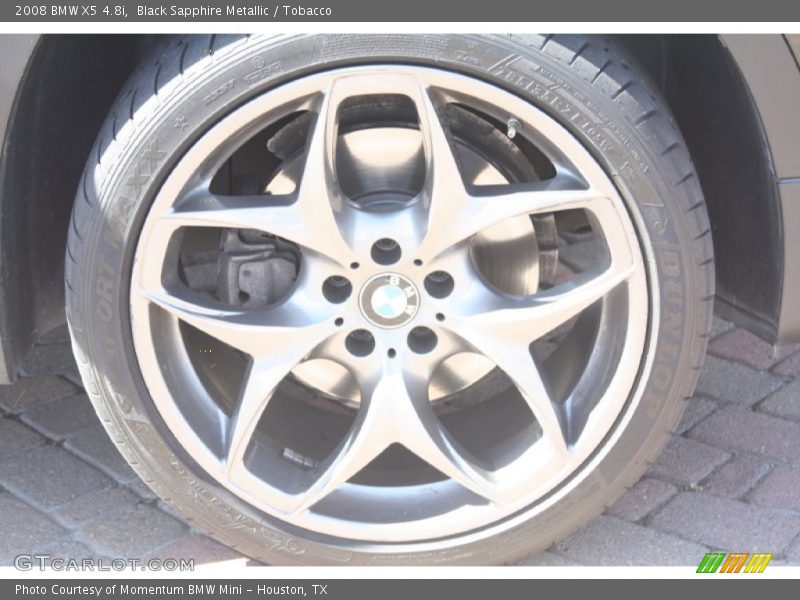 Black Sapphire Metallic / Tobacco 2008 BMW X5 4.8i