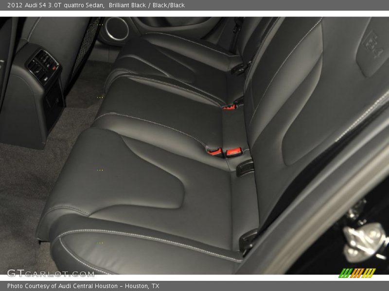 Brilliant Black / Black/Black 2012 Audi S4 3.0T quattro Sedan