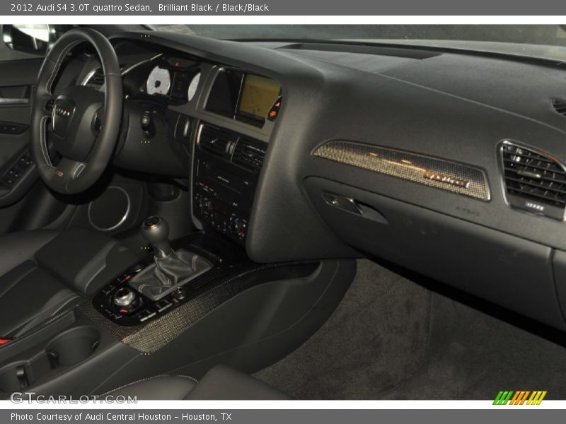 Brilliant Black / Black/Black 2012 Audi S4 3.0T quattro Sedan