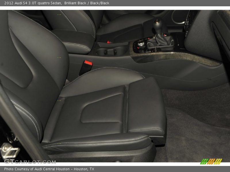 Brilliant Black / Black/Black 2012 Audi S4 3.0T quattro Sedan