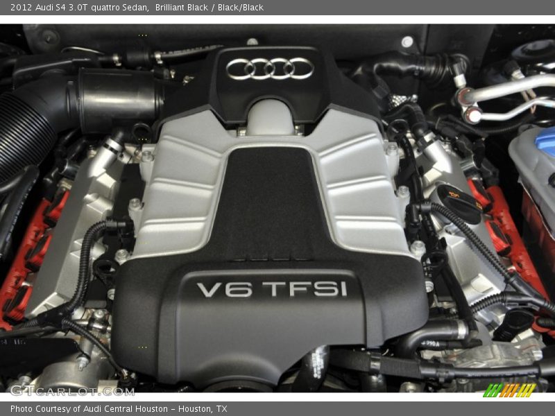 Brilliant Black / Black/Black 2012 Audi S4 3.0T quattro Sedan