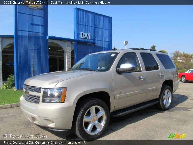 Gold Mist Metallic / Light Cashmere/Ebony 2008 Chevrolet Tahoe LTZ 4x4