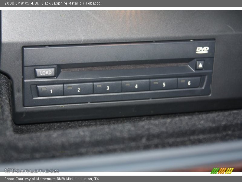 Black Sapphire Metallic / Tobacco 2008 BMW X5 4.8i