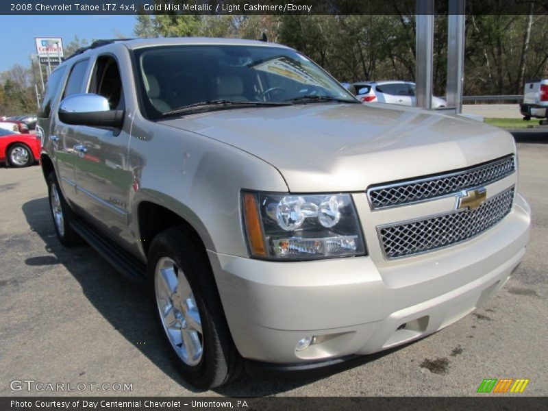 Front 3/4 View of 2008 Tahoe LTZ 4x4
