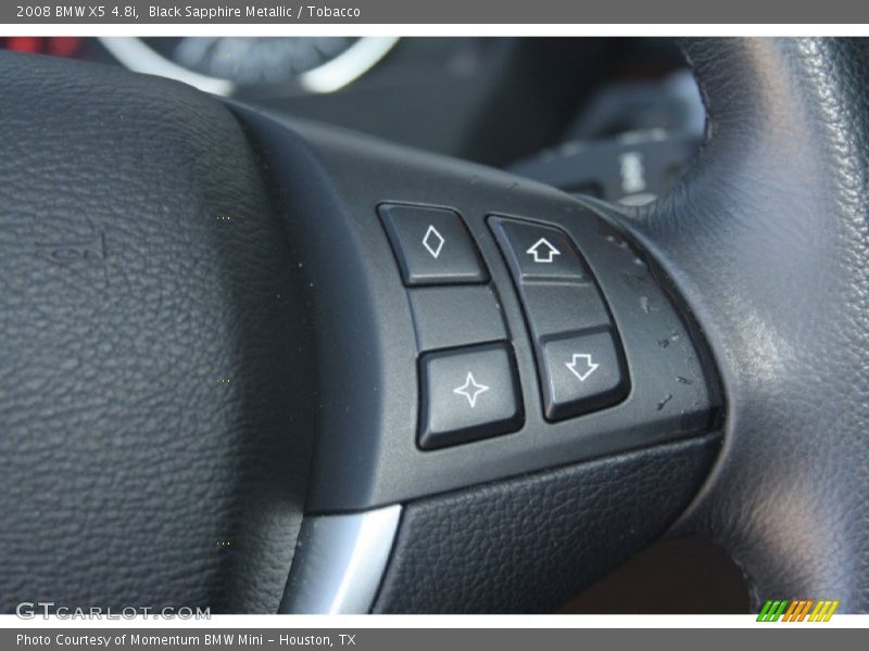 Black Sapphire Metallic / Tobacco 2008 BMW X5 4.8i