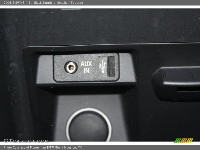 Black Sapphire Metallic / Tobacco 2008 BMW X5 4.8i