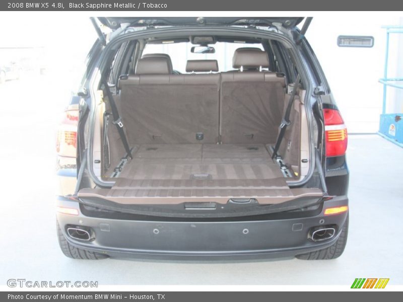 Black Sapphire Metallic / Tobacco 2008 BMW X5 4.8i