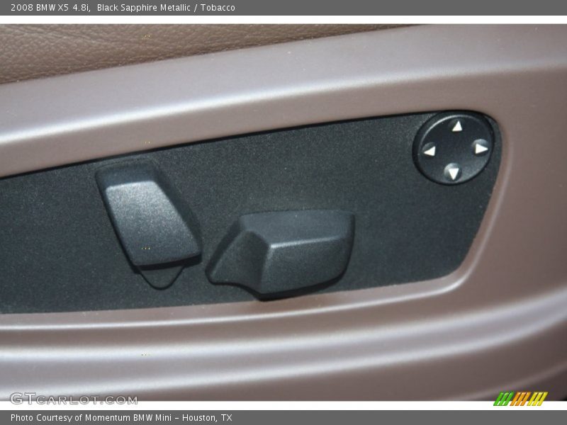 Black Sapphire Metallic / Tobacco 2008 BMW X5 4.8i