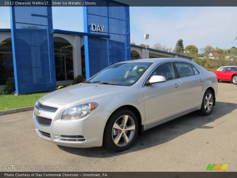 Silver Ice Metallic / Ebony 2012 Chevrolet Malibu LT