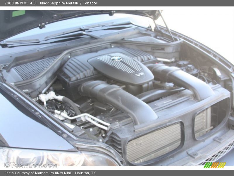 Black Sapphire Metallic / Tobacco 2008 BMW X5 4.8i